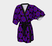 Load image into Gallery viewer, Purple Gold Kimono