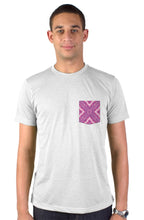 Load image into Gallery viewer, White S/S T-shirt || Pink Dermal Pocket