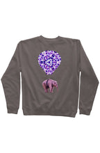 Load image into Gallery viewer, &quot;Cell-ephant&quot; Independent Pigment Dyed Crew Neck -- GREY