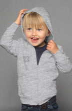 Load image into Gallery viewer, Kids Grey &quot;Cell-ephant&quot; Hoodie || w/ Logo