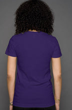 Load image into Gallery viewer, Women&#39;s Purple S/S T-shirt || Purple-P Pocket