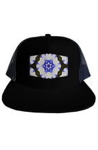 Load image into Gallery viewer, Black Trucker Hat || &quot;Stellar&quot; Sewn Patch