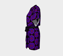 Load image into Gallery viewer, Purple Gold Kimono