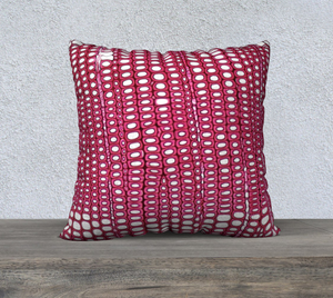 Pink Link Plant Cell Pillow Case