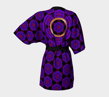 Load image into Gallery viewer, Purple Gold Kimono